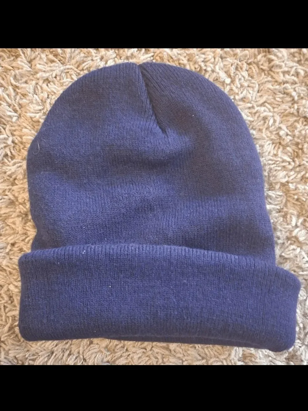 X9 Navy and gaudy sticking cap w gray stars & stripes & Classic Navy Knit Beanie